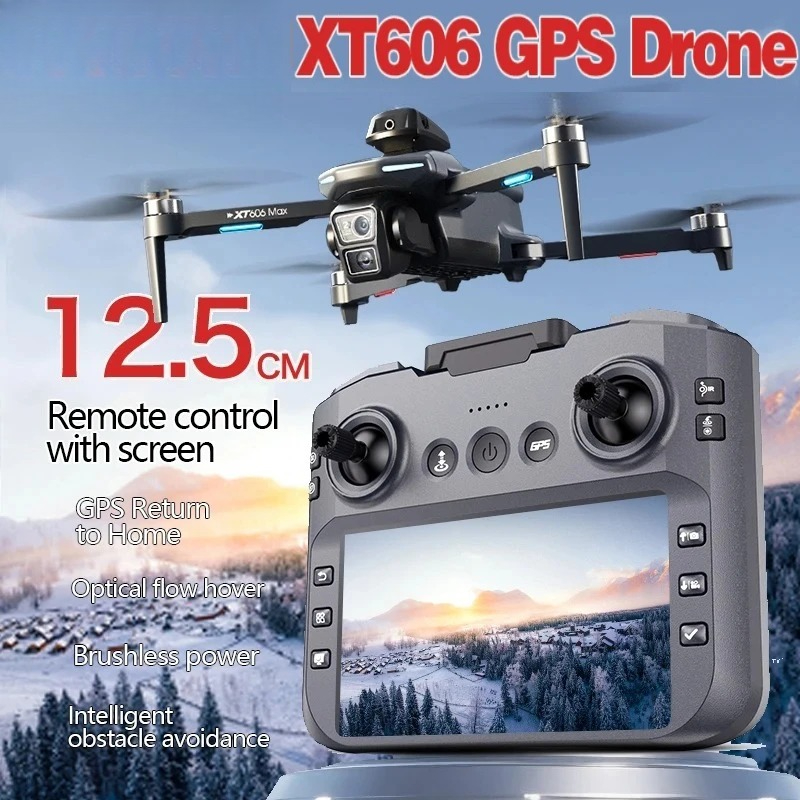 Drone Surveying - โดรน XT606 MAX GPS รุ่นดั้งเดิม กล้อง