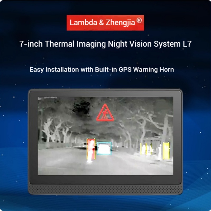 Drone Thermal Imaging - กล้องถ่ายภาพความร้อน AI สำหรับยานยนต์ L7 มองเห็นในเวลากลางคืน ความละเอียด
