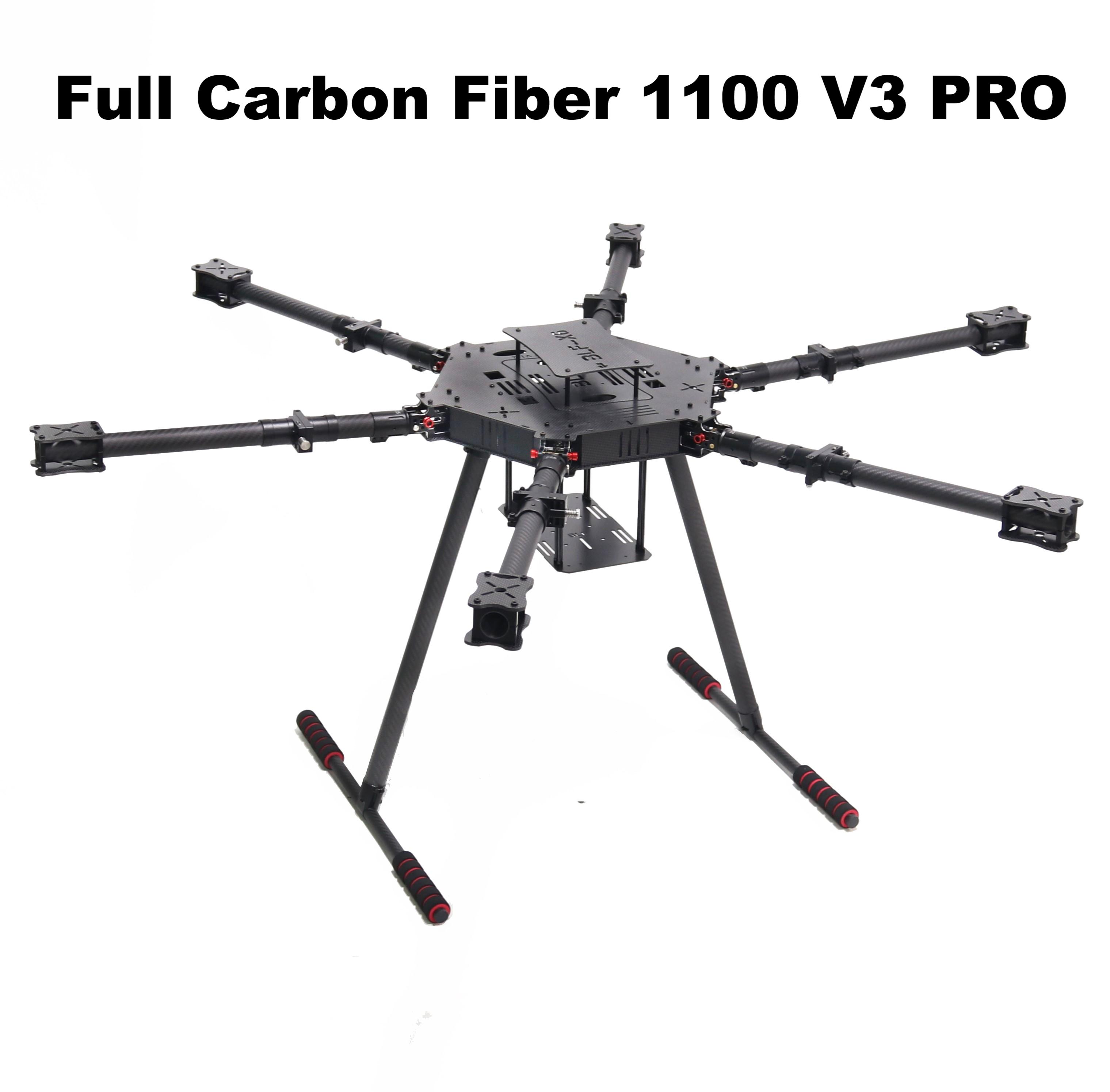 Drone Thermal Imaging - Rctosky LX1100 V3 PRO โครงสร้างคาร์บอนไฟเบอร์ทั้งหมด ขนาด