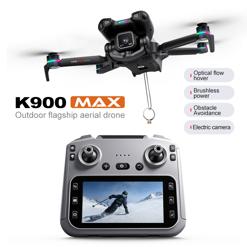 Drone Surveying - โดรน K900 MAX GPS รุ่นใหม่ กล้องถ่ายภาพ