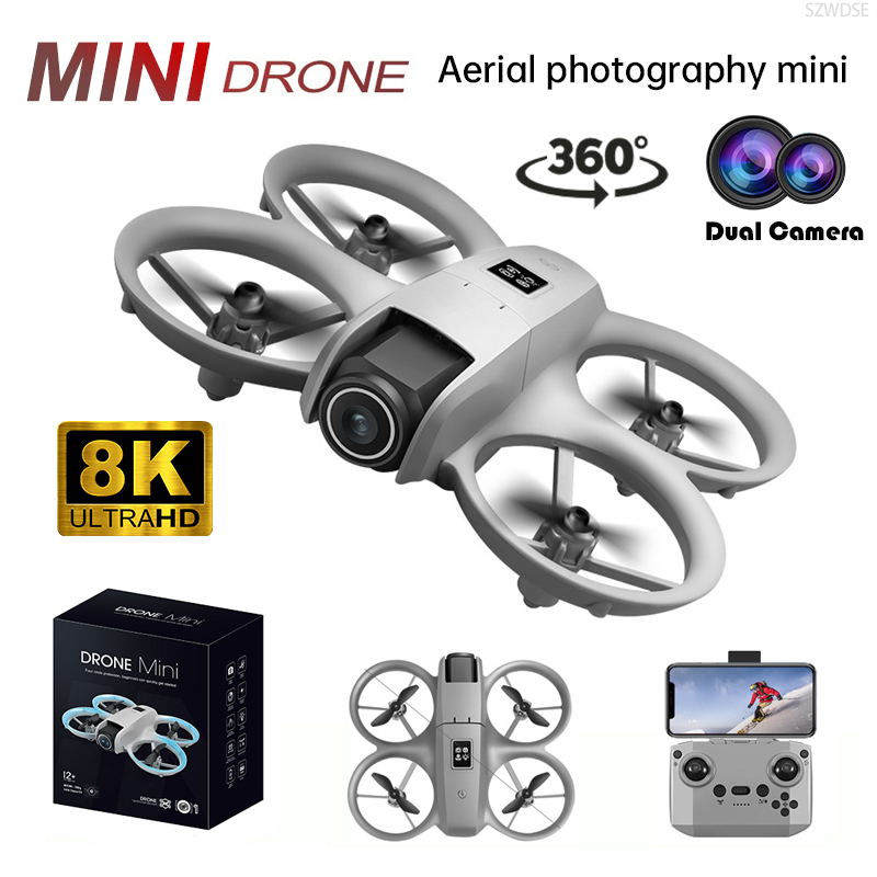 Drone Surveying - โดรนขนาดเล็กพร้อมกล้องระดับมืออาชีพ โดรน 8K 5G Wifi FPV