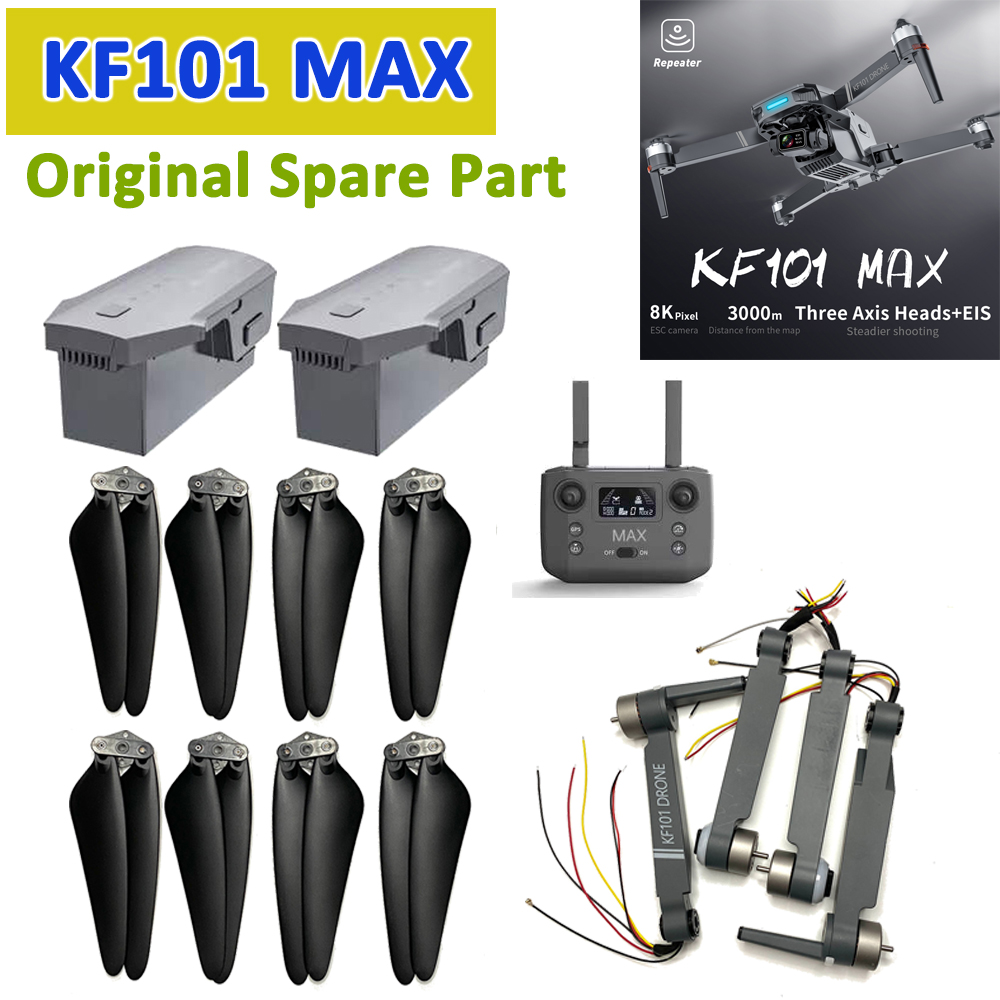 Holy Stone Drone Hs720 - KF101 MAX Drone เดิมอะไหล่ใบพัดใบพัด/มอเตอร์ด้านหน้า/ด้านหลัง A/B Arm/แบตเตอรี่/USB