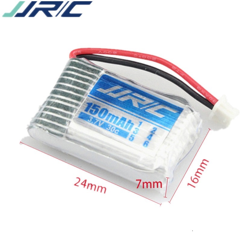 แบตเตอรี่แท้ JJRC H20 3.7V 150 - Eachine Drone E010 บทวิจารณ์และราคา