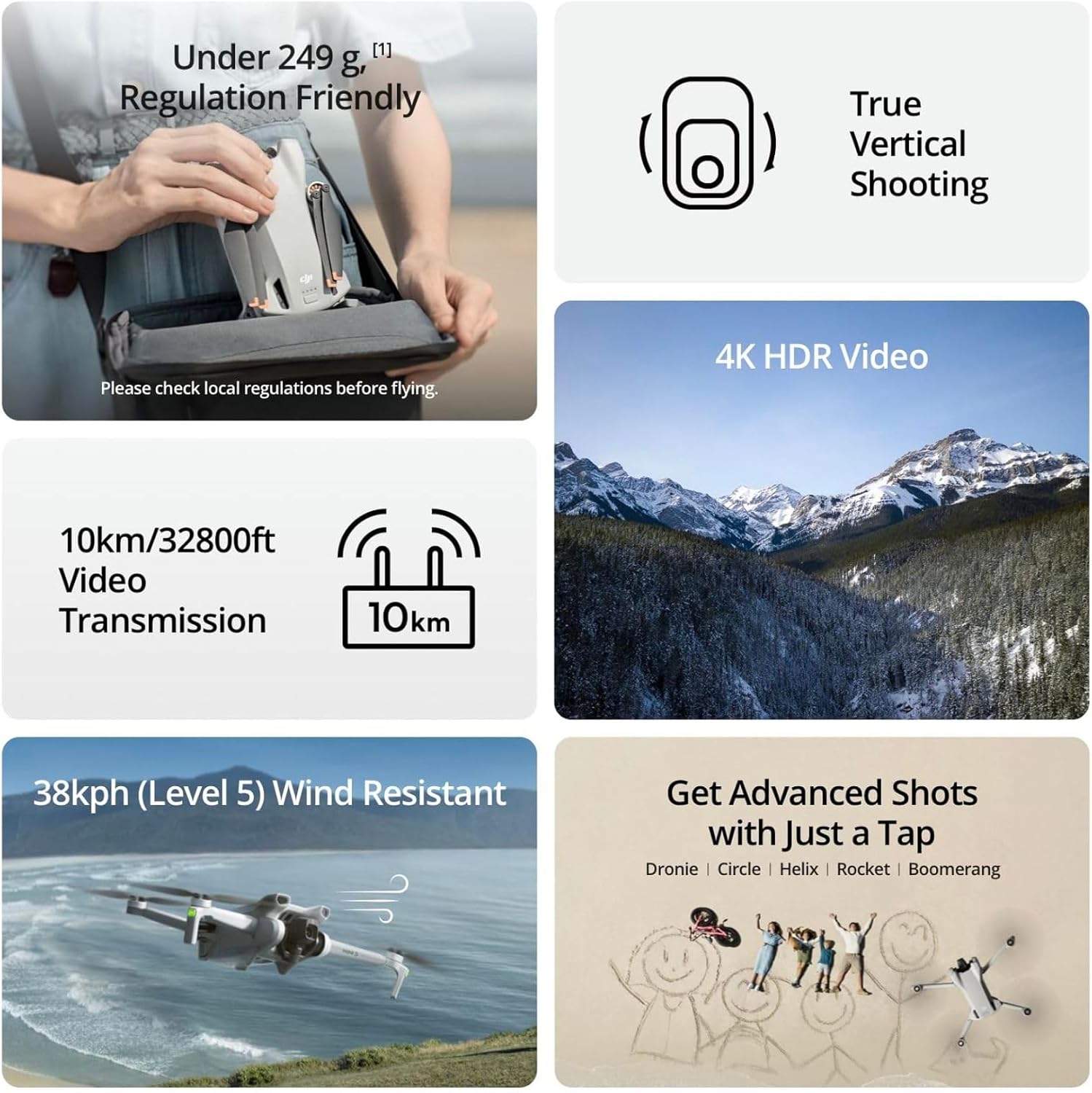 โดรน DJI Mini 3 / Mini 4K / Ma - Dji Drone Mini 4 Pro บทวิจารณ์และราคา