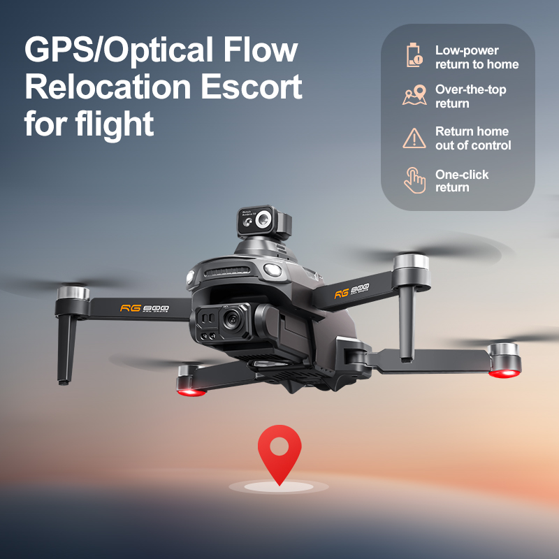 โดรน RG800 MAX GPS ระดับมืออาช - Drone Surveying บทวิจารณ์และราคา