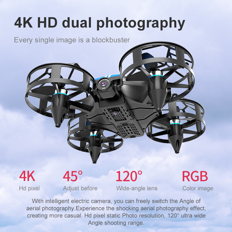 ใหม่ Mini Drone 812PRO อาชีพ H - Drone Aerial Photography บทวิจารณ์และราคา